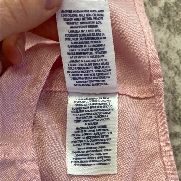 Ralph Lauren Pink Girls Polo Shirt Size 6 - Picture 9 of 10